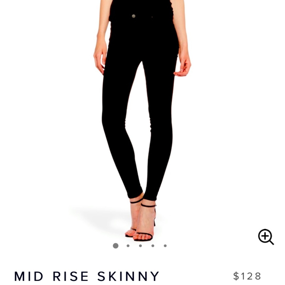 Mott and bow black skinny bond jeans